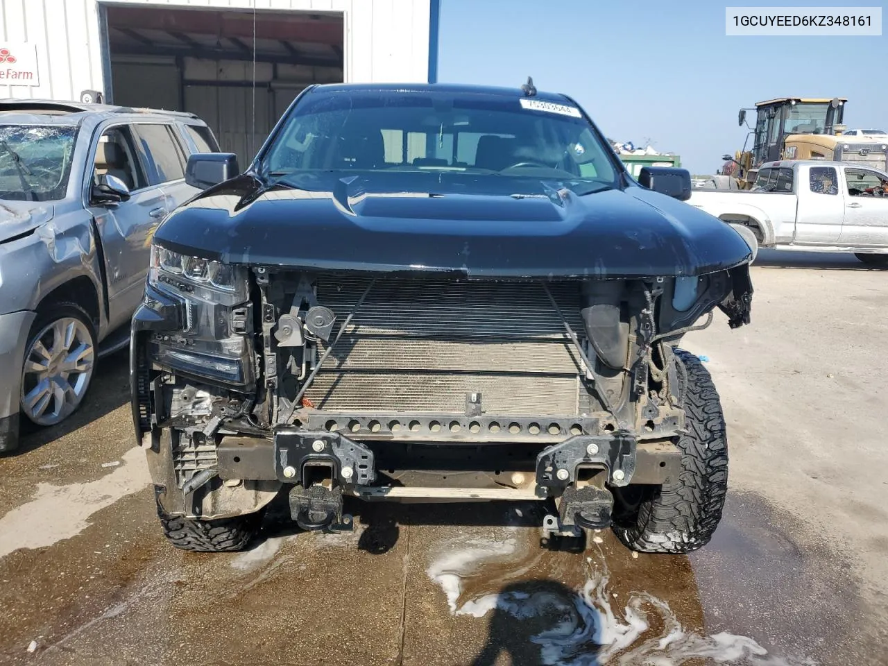 2019 Chevrolet Silverado K1500 Rst VIN: 1GCUYEED6KZ348161 Lot: 75303644