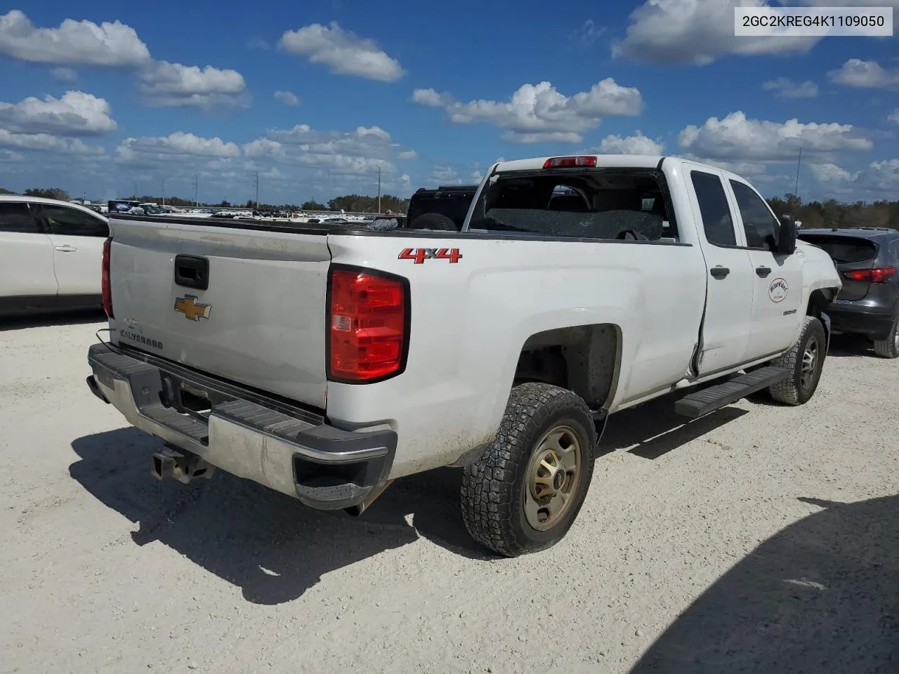 2019 Chevrolet Silverado K2500 Heavy Duty VIN: 2GC2KREG4K1109050 Lot: 75559664