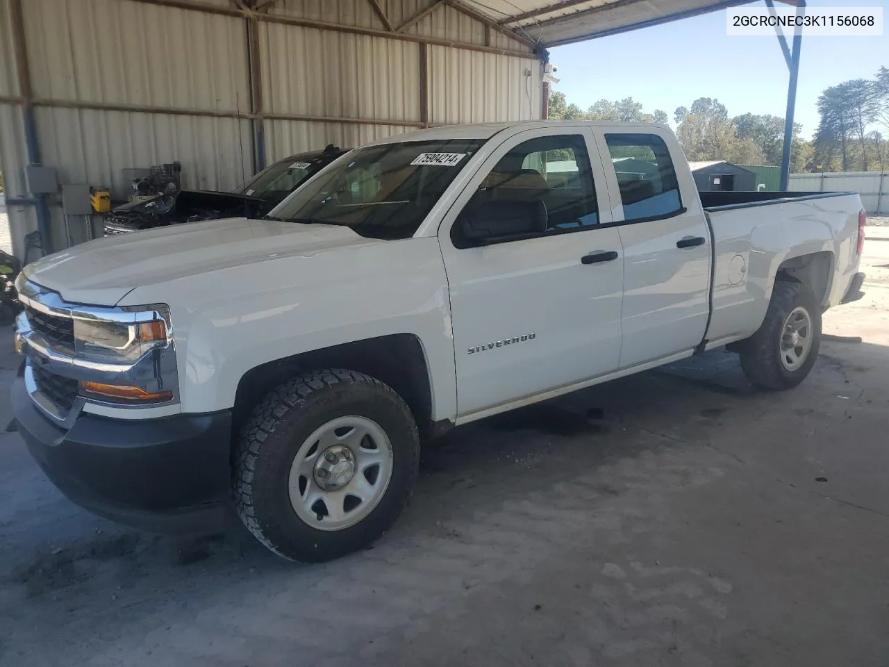 2019 Chevrolet Silverado Ld C1500 VIN: 2GCRCNEC3K1156068 Lot: 75904214