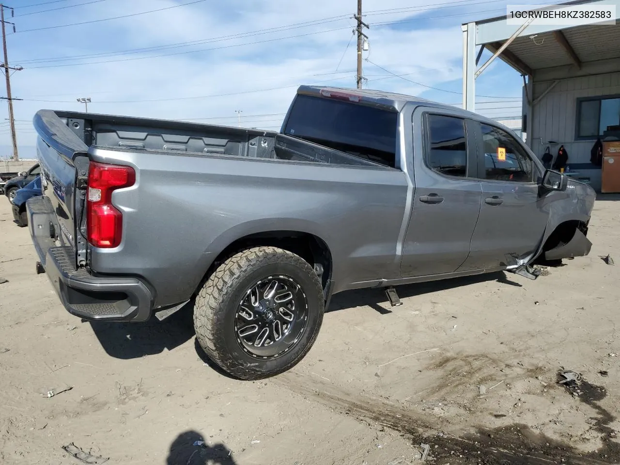 2019 Chevrolet Silverado C1500 Custom VIN: 1GCRWBEH8KZ382583 Lot: 76417764