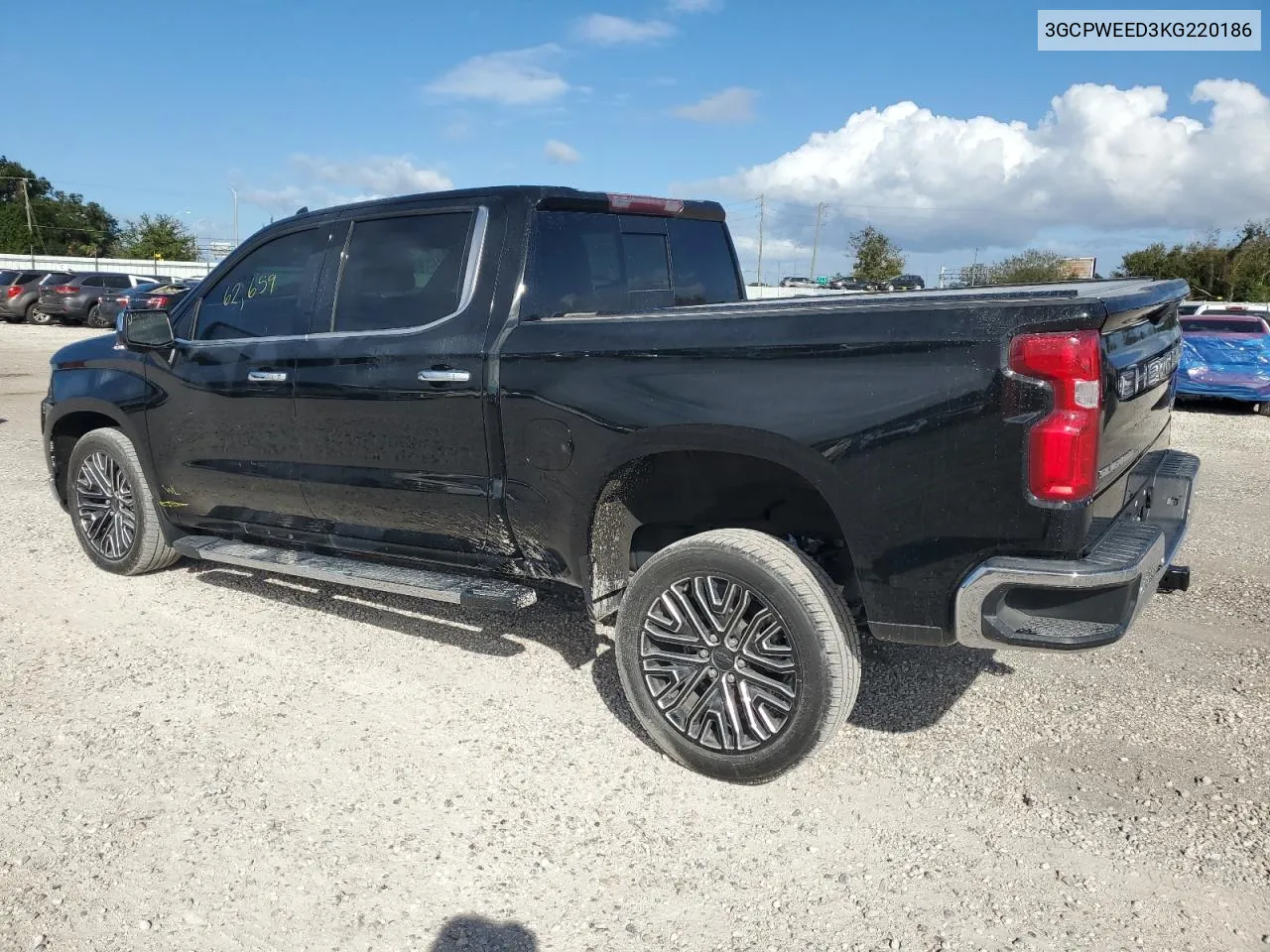 2019 Chevrolet Silverado C1500 Ltz VIN: 3GCPWEED3KG220186 Lot: 76463334