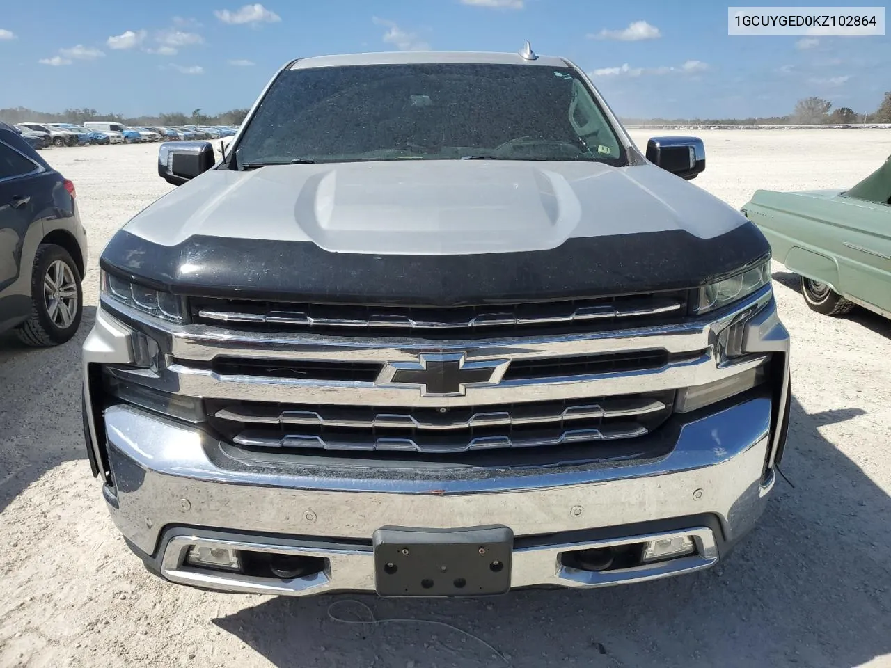 2019 Chevrolet Silverado K1500 Ltz VIN: 1GCUYGED0KZ102864 Lot: 76735234