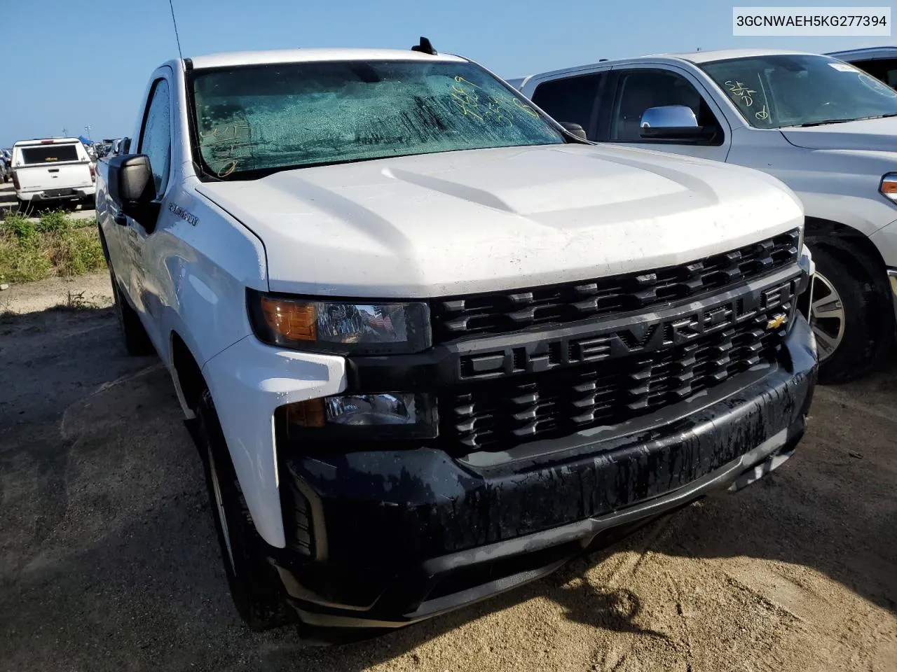 2019 Chevrolet Silverado C1500 VIN: 3GCNWAEH5KG277394 Lot: 76893594