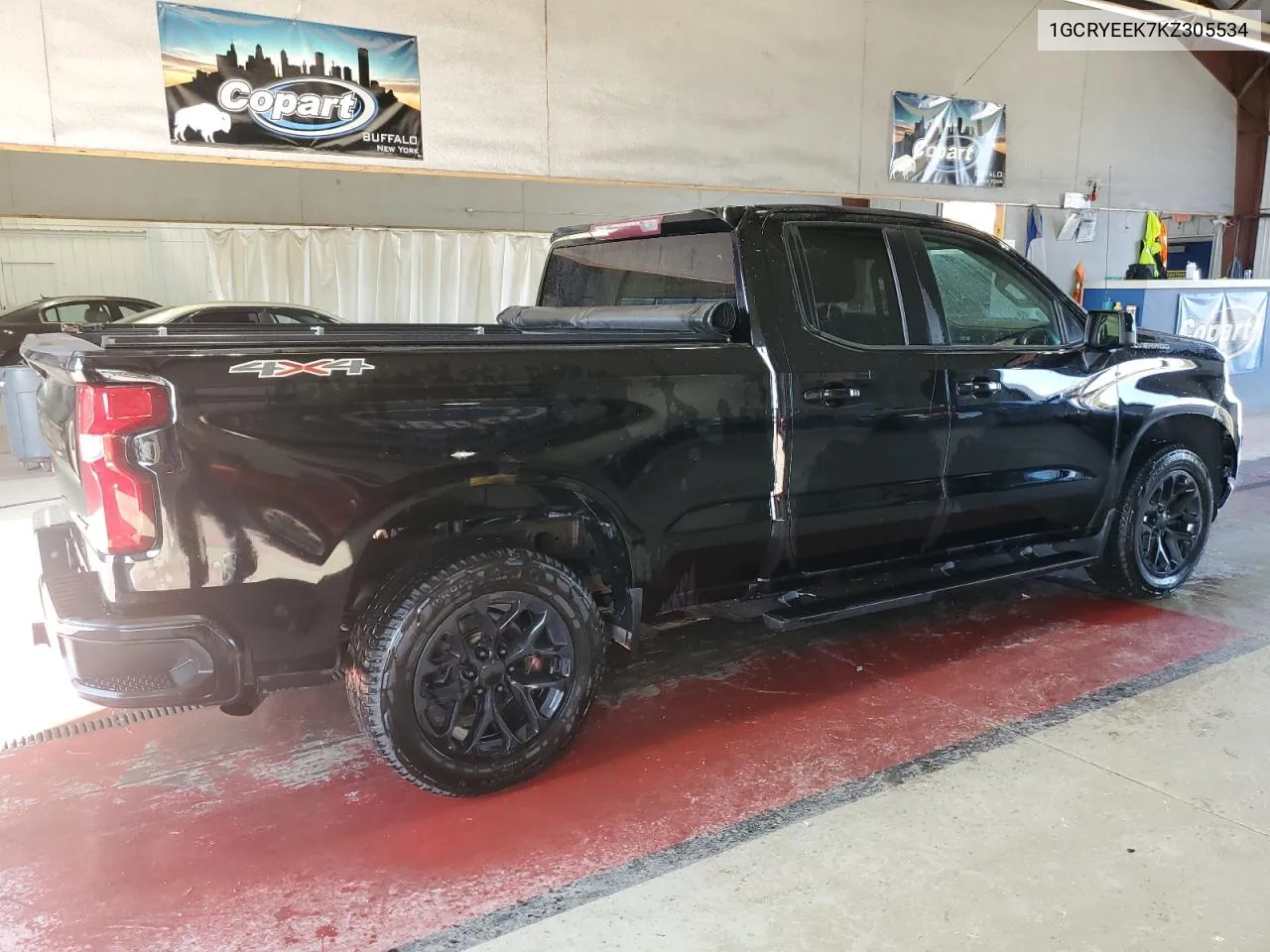 1GCRYEEK7KZ305534 2019 Chevrolet Silverado K1500 Rst