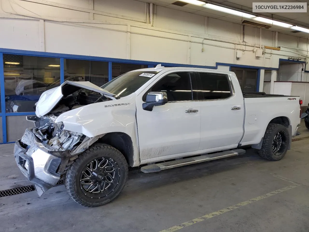 2019 Chevrolet Silverado K1500 Ltz VIN: 1GCUYGEL1KZ236984 Lot: 76936974