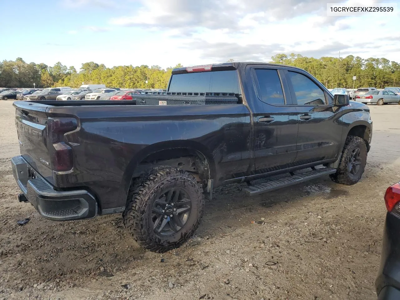 2019 Chevrolet Silverado K1500 Trail Boss Custom VIN: 1GCRYCEFXKZ295539 Lot: 77068794