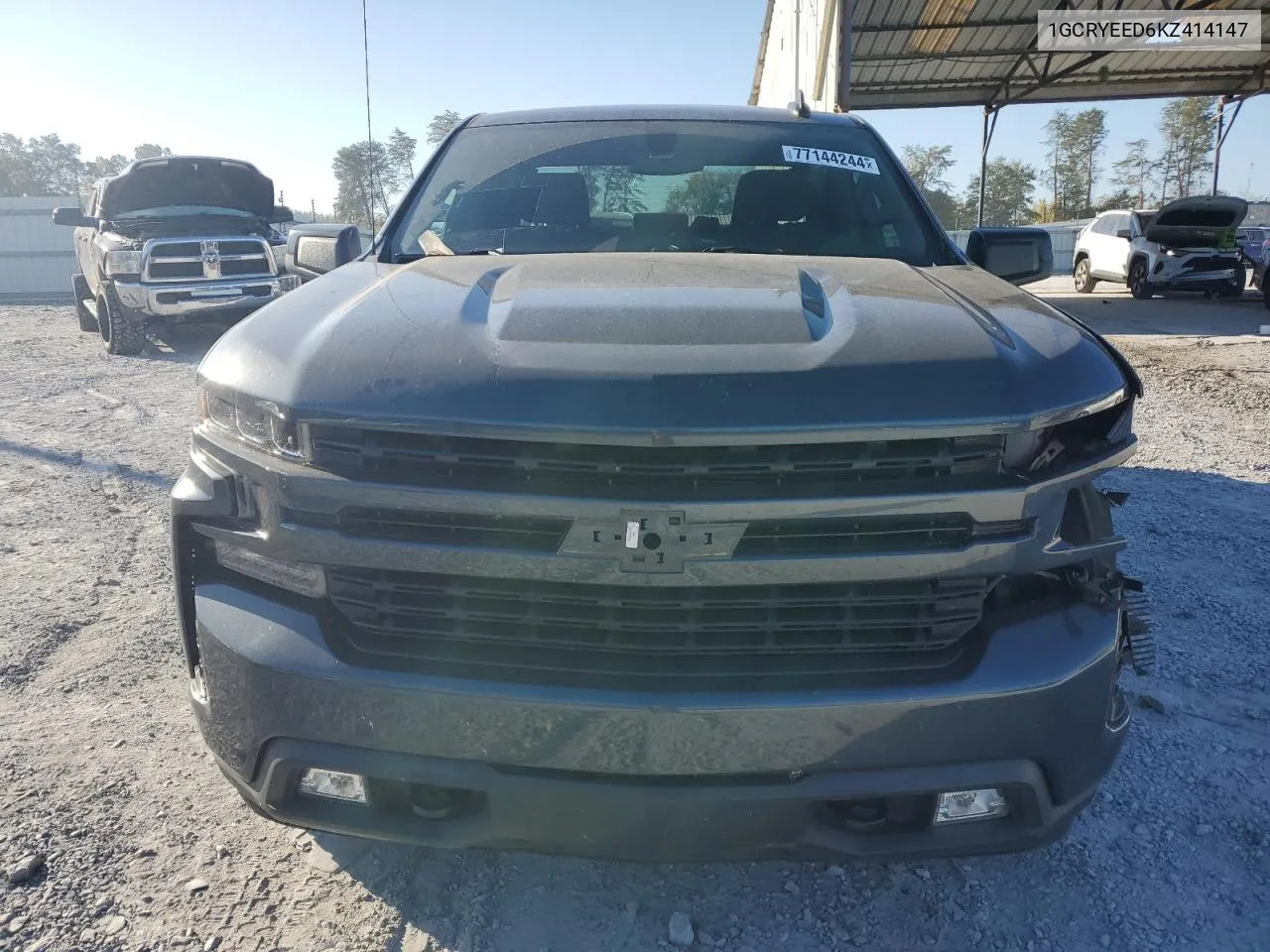 2019 Chevrolet Silverado K1500 Rst VIN: 1GCRYEED6KZ414147 Lot: 77144244