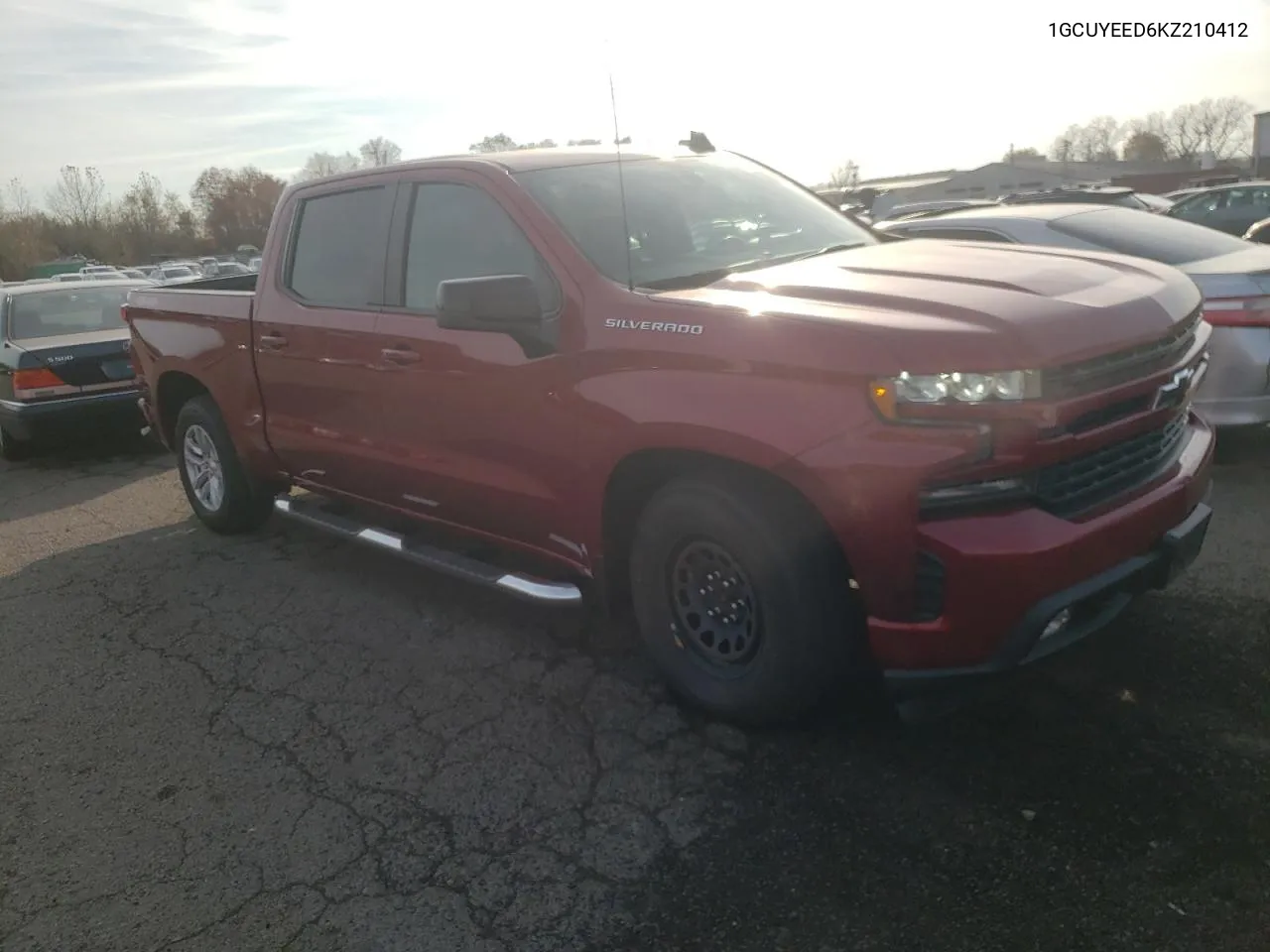 2019 Chevrolet Silverado K1500 Rst VIN: 1GCUYEED6KZ210412 Lot: 77171724