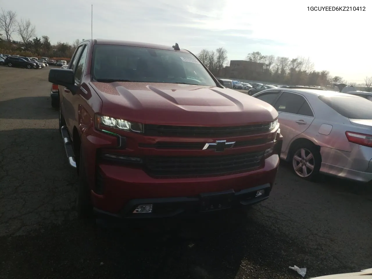 2019 Chevrolet Silverado K1500 Rst VIN: 1GCUYEED6KZ210412 Lot: 77171724