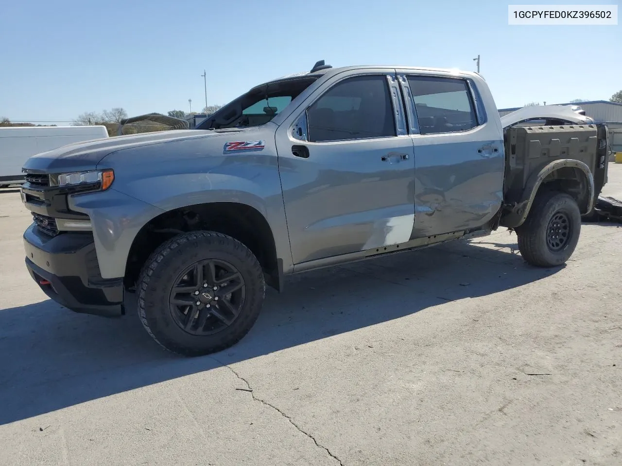 2019 Chevrolet Silverado K1500 Lt Trail Boss VIN: 1GCPYFED0KZ396502 Lot: 77305224