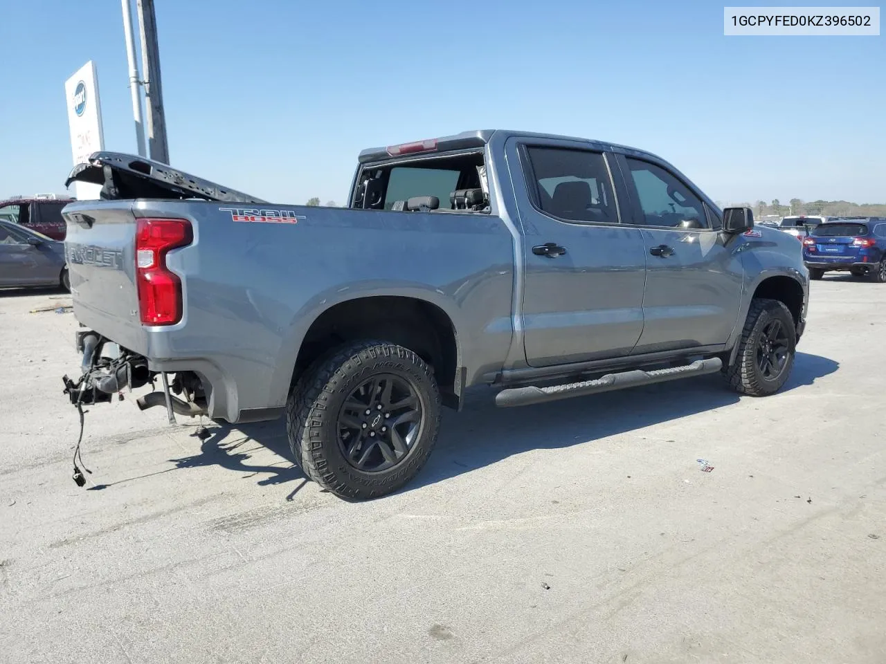 2019 Chevrolet Silverado K1500 Lt Trail Boss VIN: 1GCPYFED0KZ396502 Lot: 77305224