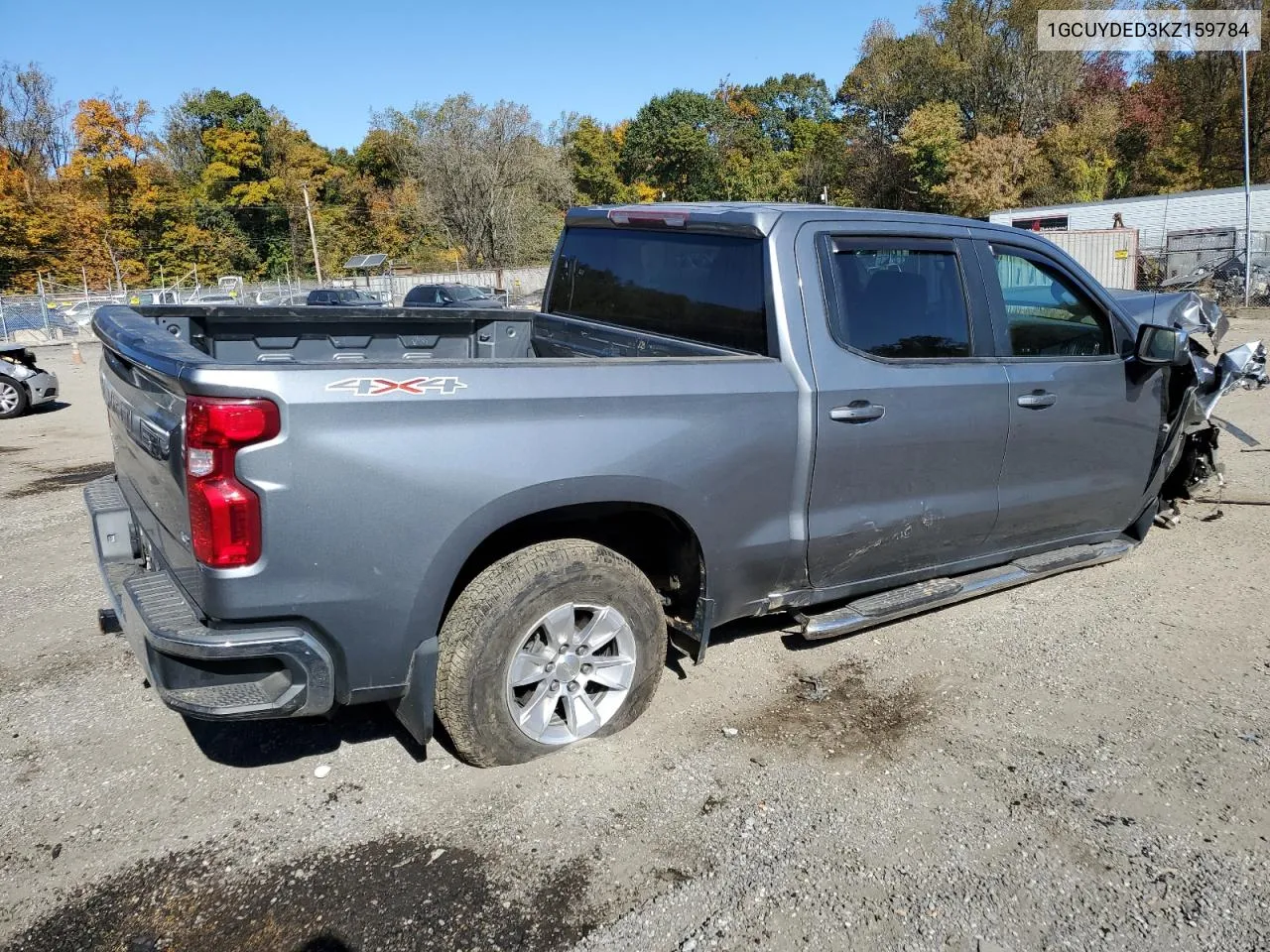 1GCUYDED3KZ159784 2019 Chevrolet Silverado K1500 Lt