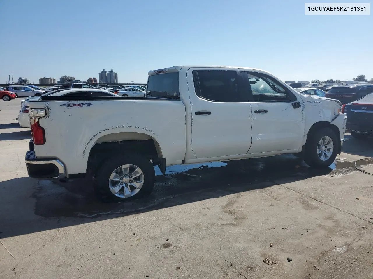 2019 Chevrolet Silverado K1500 VIN: 1GCUYAEF5KZ181351 Lot: 77683844