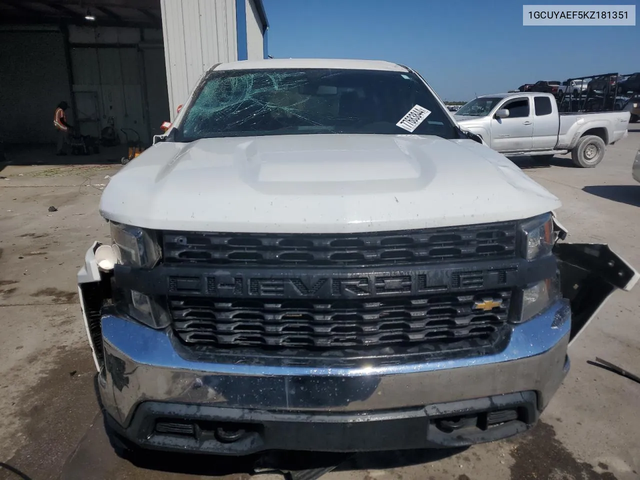 2019 Chevrolet Silverado K1500 VIN: 1GCUYAEF5KZ181351 Lot: 77683844