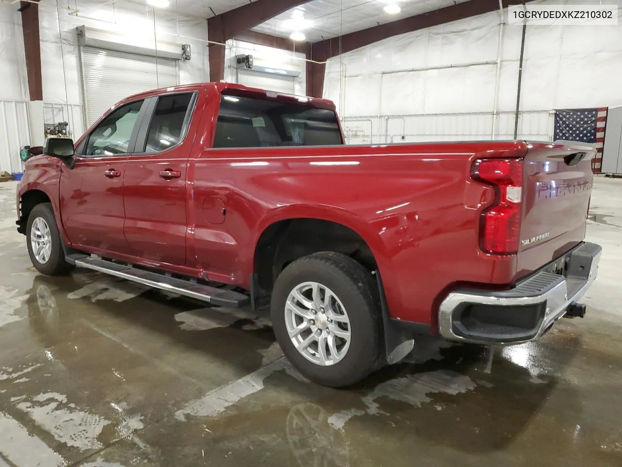 2019 Chevrolet Silverado K1500 Lt VIN: 1GCRYDEDXKZ210302 Lot: 77740164