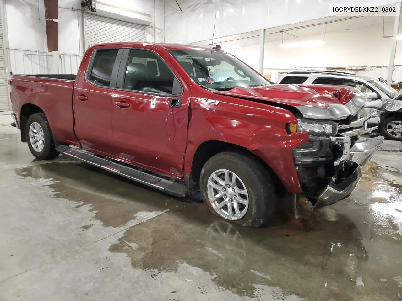 2019 Chevrolet Silverado K1500 Lt VIN: 1GCRYDEDXKZ210302 Lot: 77740164