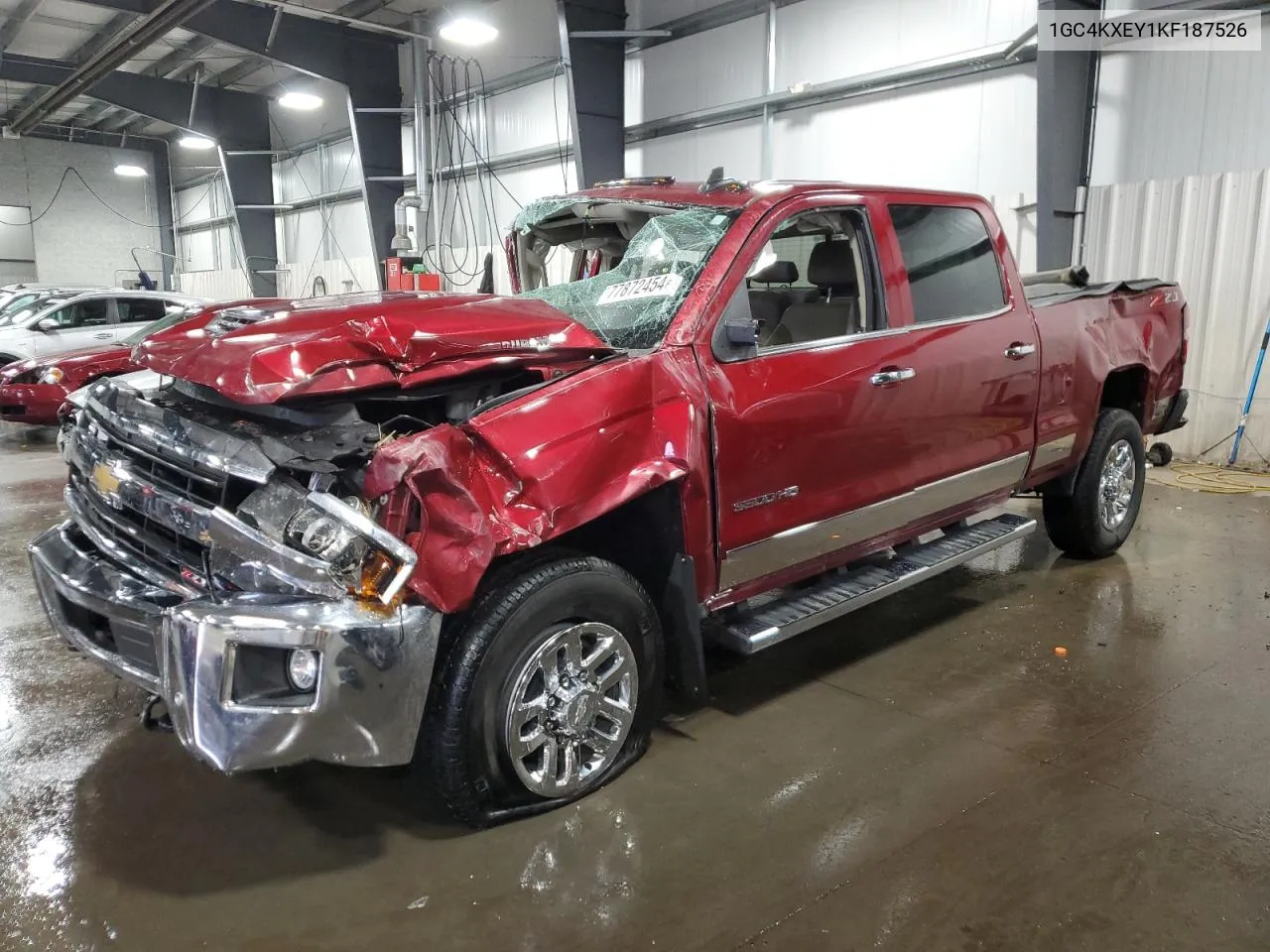 2019 Chevrolet Silverado K3500 Ltz VIN: 1GC4KXEY1KF187526 Lot: 77872454