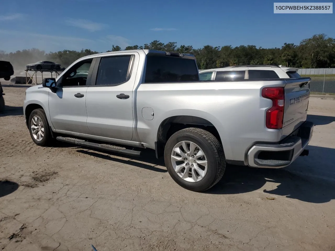 2019 Chevrolet Silverado C1500 Custom VIN: 1GCPWBEH5KZ388557 Lot: 78073924