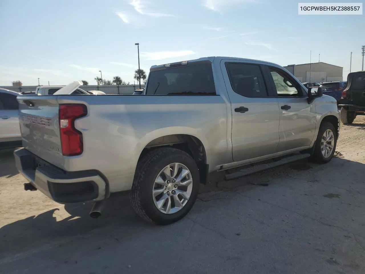 2019 Chevrolet Silverado C1500 Custom VIN: 1GCPWBEH5KZ388557 Lot: 78073924