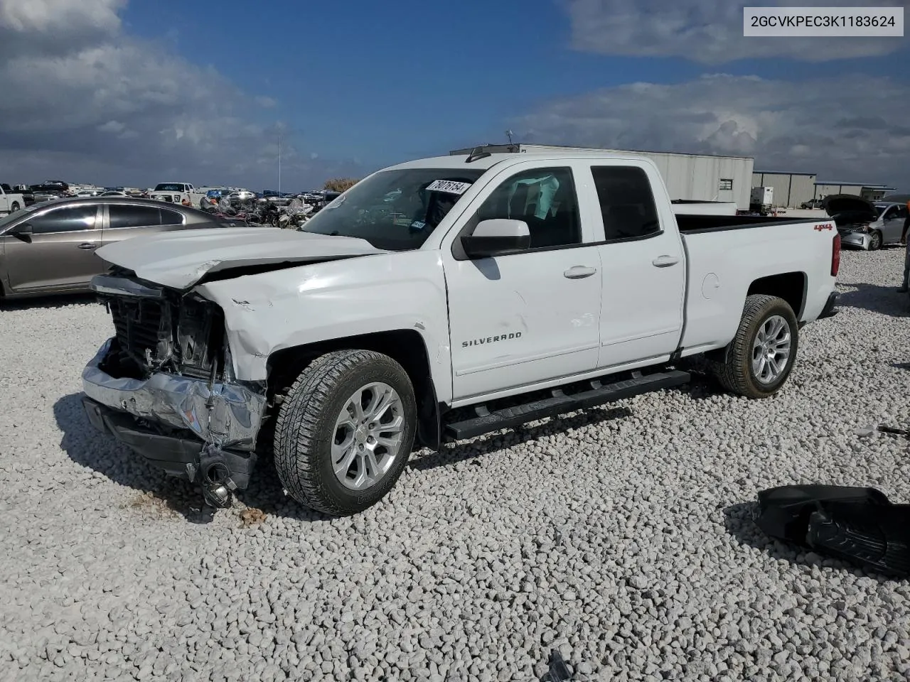 2019 Chevrolet Silverado Ld K1500 Lt VIN: 2GCVKPEC3K1183624 Lot: 78076154