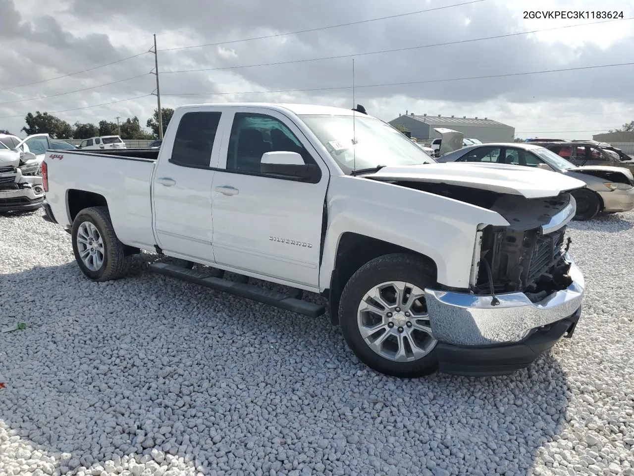 2019 Chevrolet Silverado Ld K1500 Lt VIN: 2GCVKPEC3K1183624 Lot: 78076154