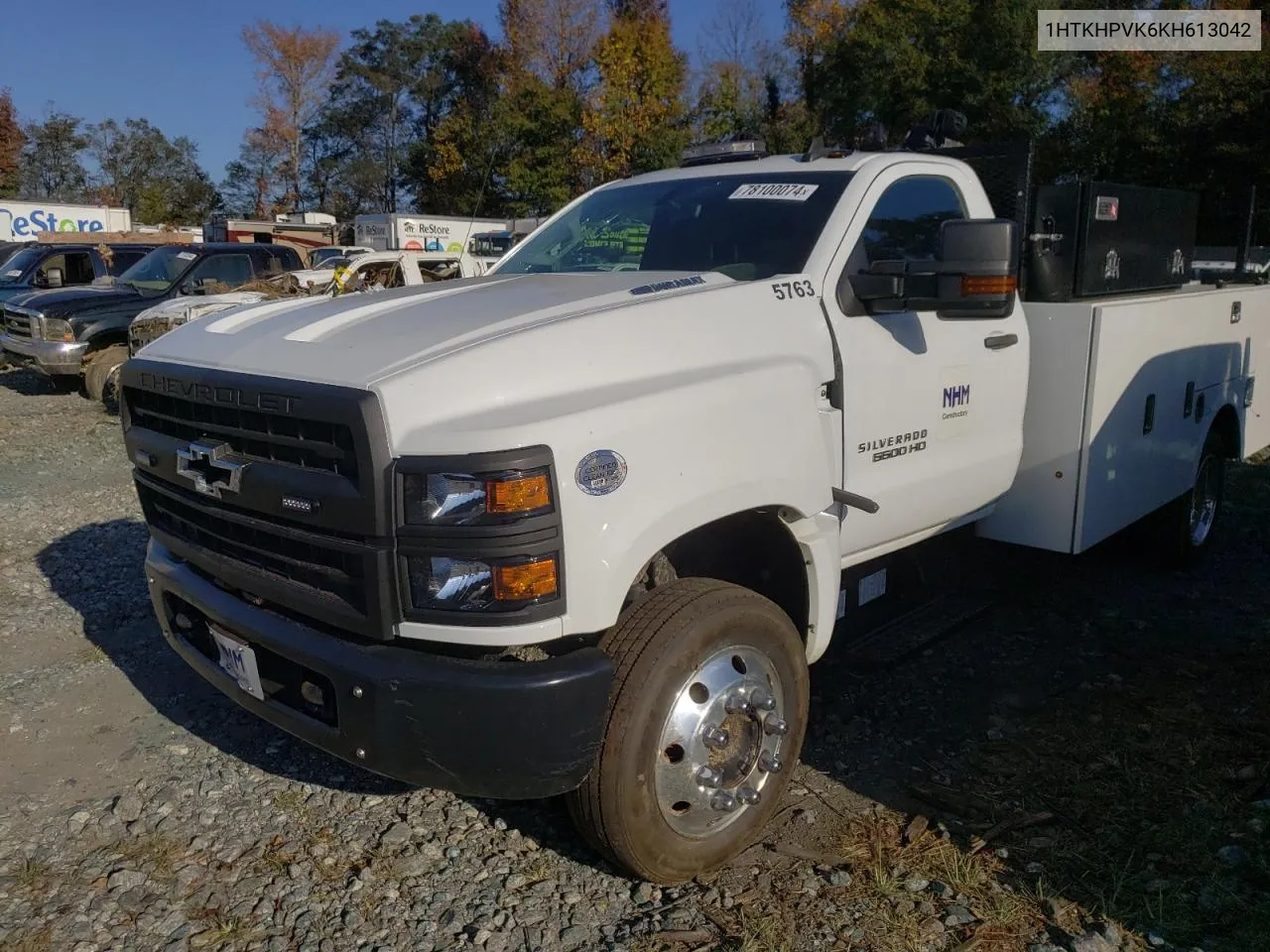 2019 Chevrolet Silverado Medium Duty VIN: 1HTKHPVK6KH613042 Lot: 78100074