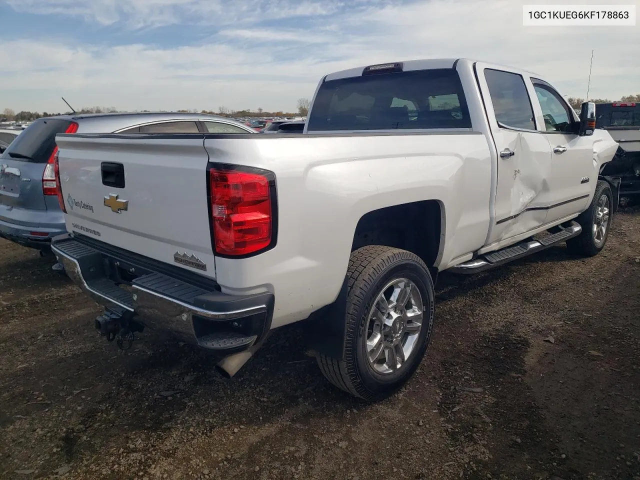 2019 Chevrolet Silverado K2500 High Country VIN: 1GC1KUEG6KF178863 Lot: 78225224