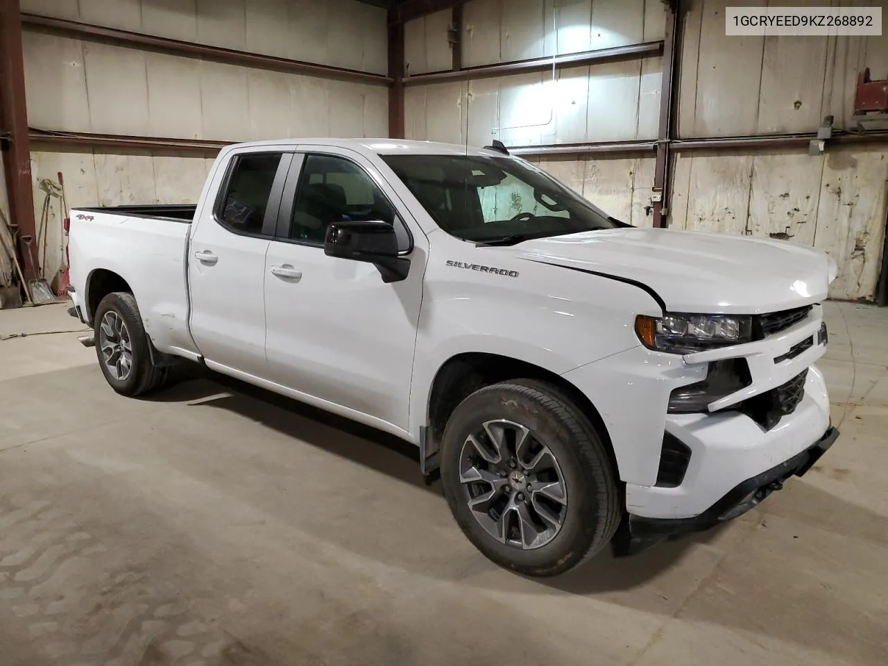 2019 Chevrolet Silverado K1500 Rst VIN: 1GCRYEED9KZ268892 Lot: 78234324