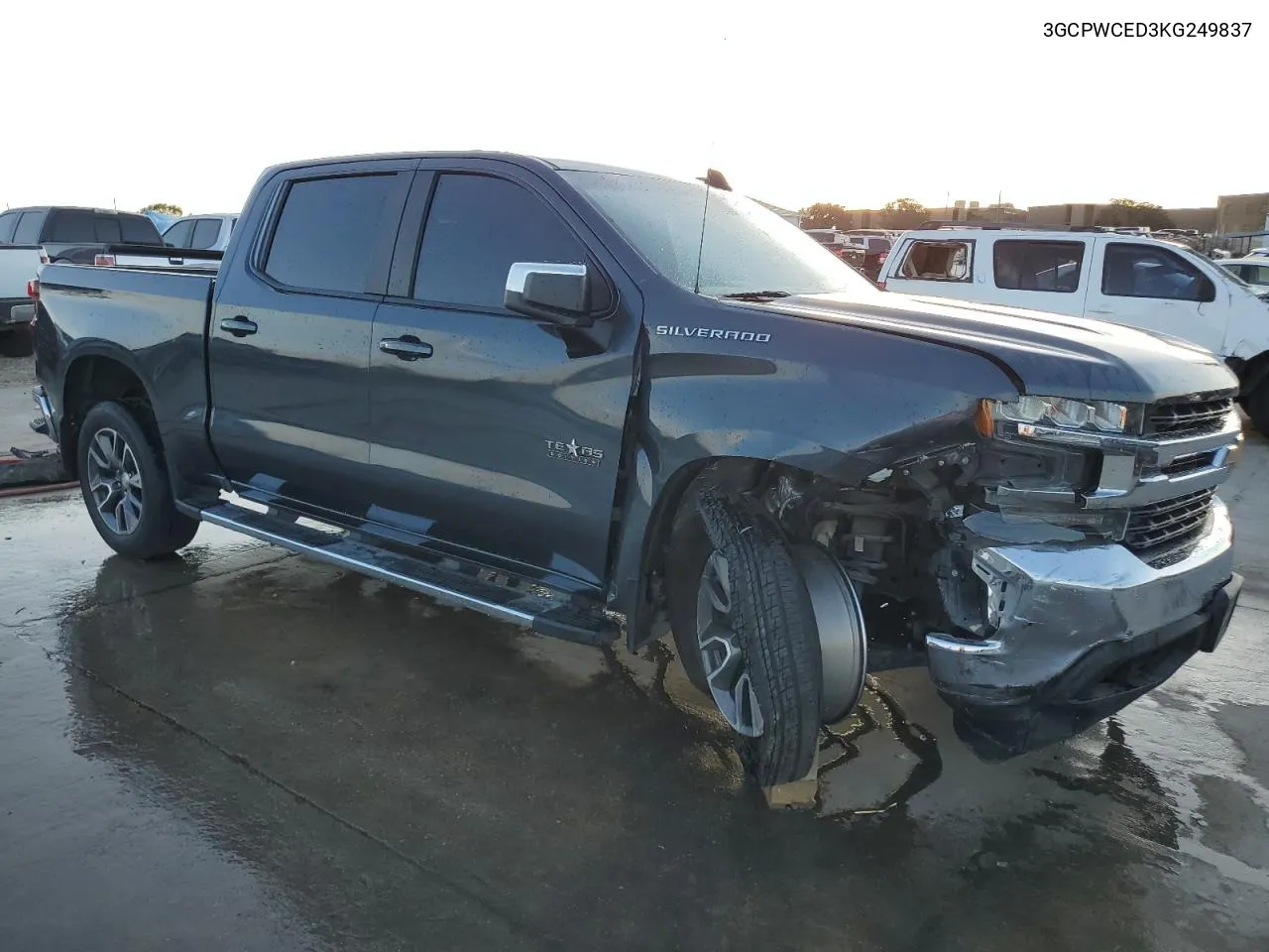 2019 Chevrolet Silverado C1500 Lt VIN: 3GCPWCED3KG249837 Lot: 78279504