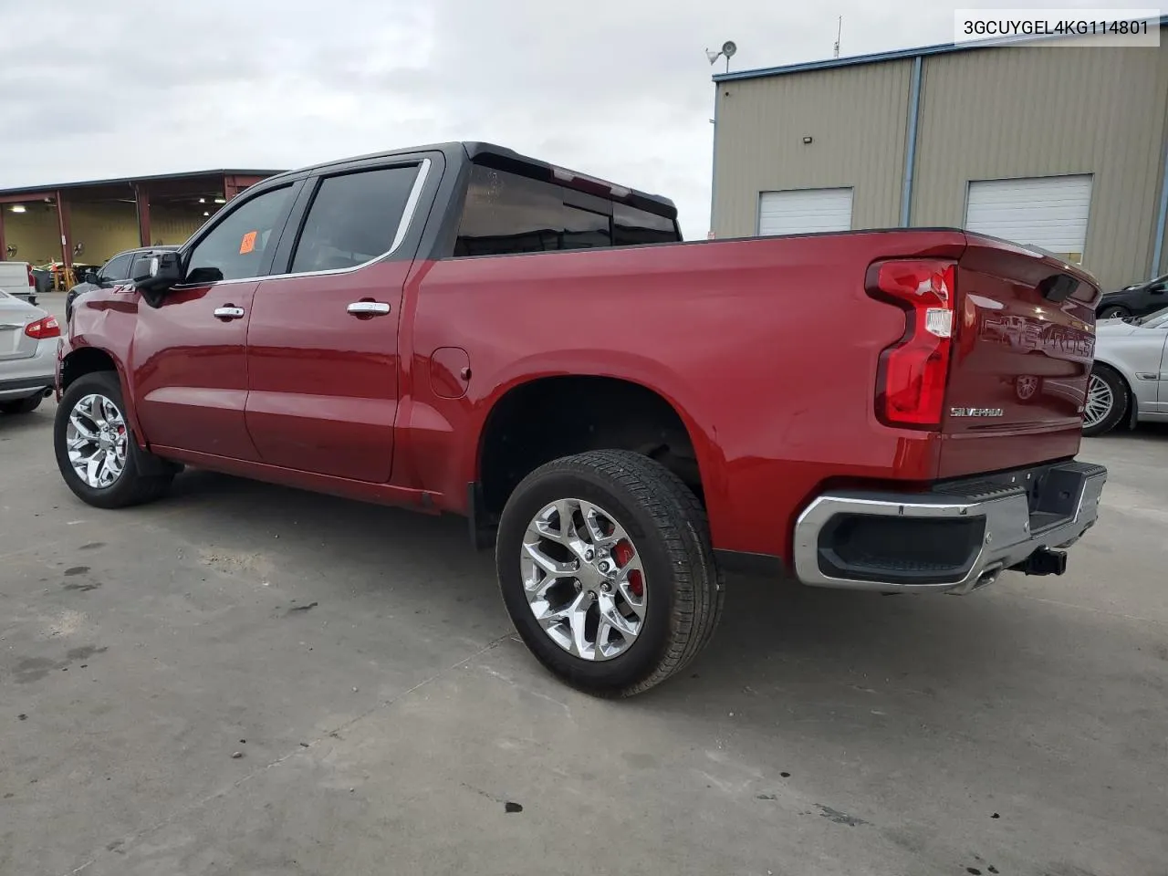 3GCUYGEL4KG114801 2019 Chevrolet Silverado K1500 Ltz