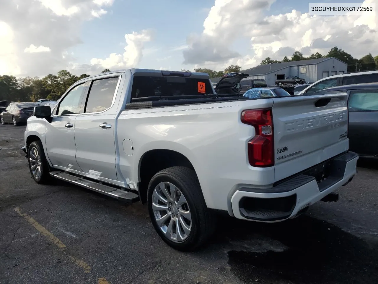 2019 Chevrolet Silverado K1500 High Country VIN: 3GCUYHEDXKG172569 Lot: 78493004