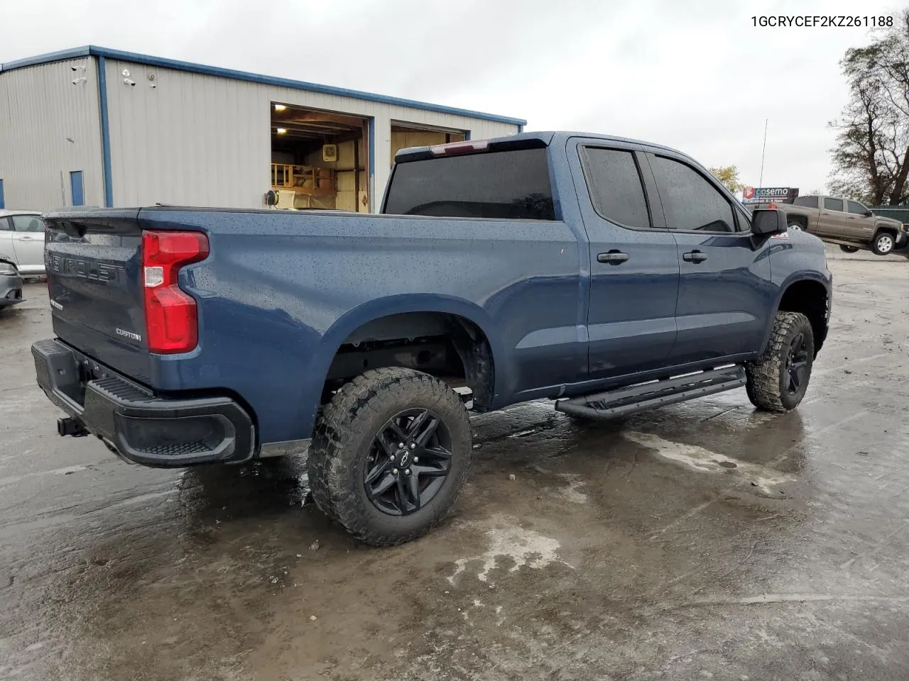 2019 Chevrolet Silverado K1500 Trail Boss Custom VIN: 1GCRYCEF2KZ261188 Lot: 78624594