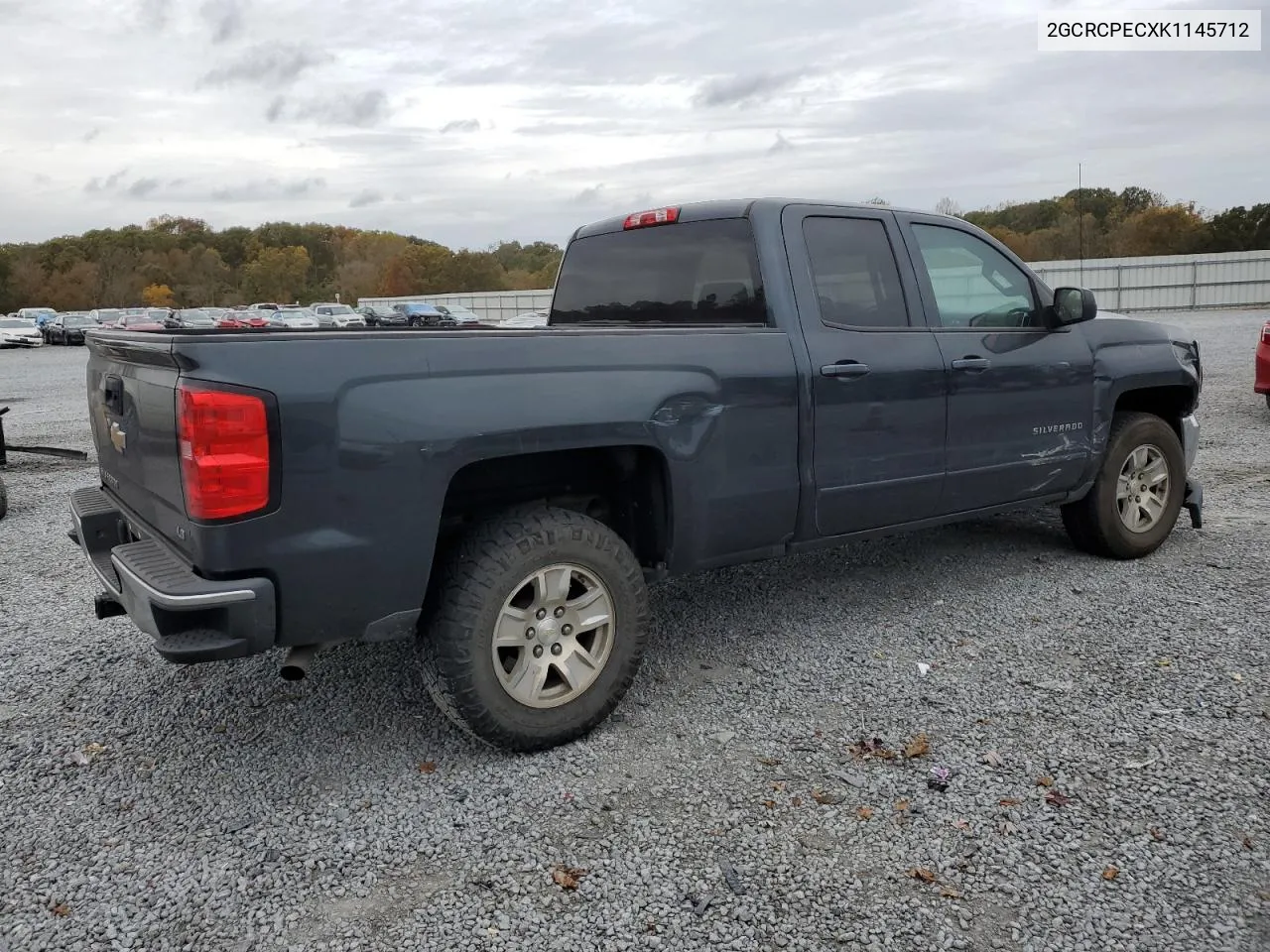 2019 Chevrolet Silverado Ld C1500 Lt VIN: 2GCRCPECXK1145712 Lot: 78641714