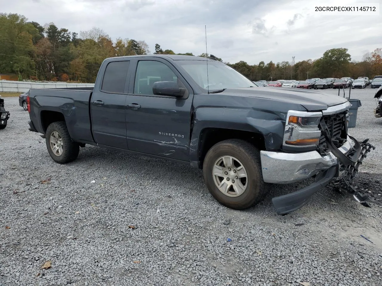 2019 Chevrolet Silverado Ld C1500 Lt VIN: 2GCRCPECXK1145712 Lot: 78641714