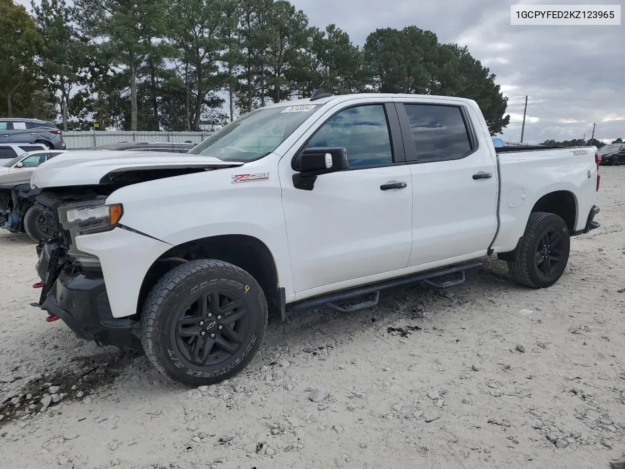 1GCPYFED2KZ123965 2019 Chevrolet Silverado K1500 Lt Trail Boss