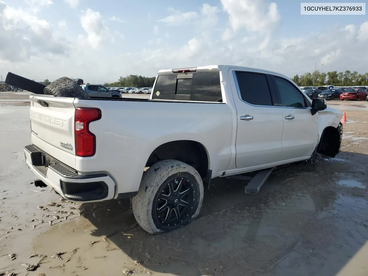 2019 Chevrolet Silverado K1500 High Country VIN: 1GCUYHEL7KZ376933 Lot: 78961154