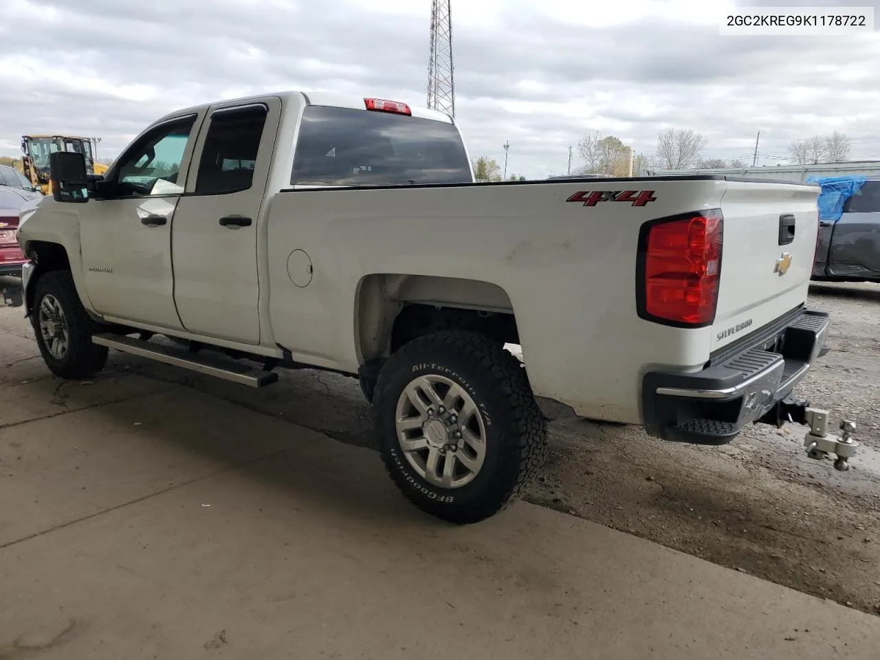 2019 Chevrolet Silverado K2500 Heavy Duty VIN: 2GC2KREG9K1178722 Lot: 79316334