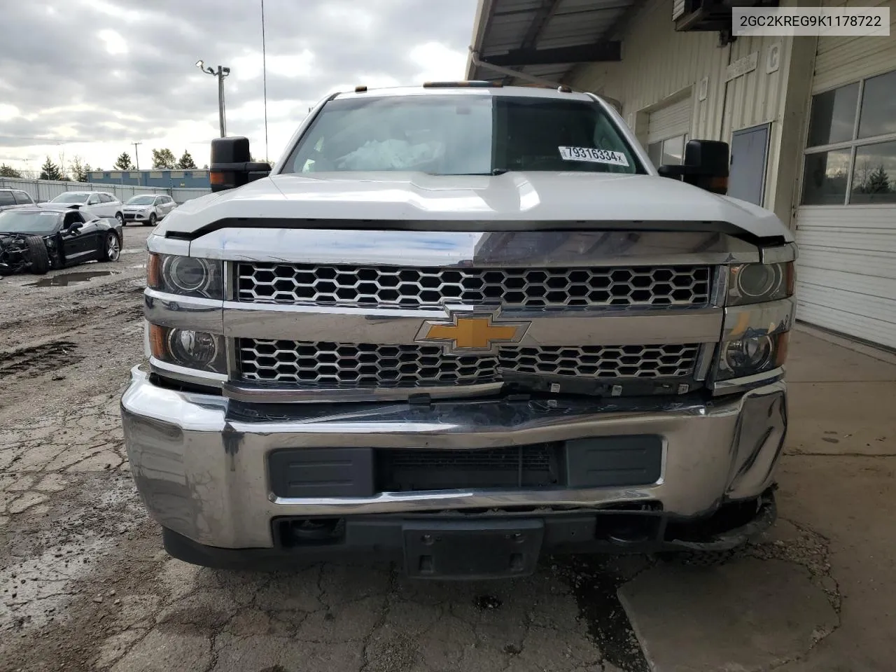 2019 Chevrolet Silverado K2500 Heavy Duty VIN: 2GC2KREG9K1178722 Lot: 79316334