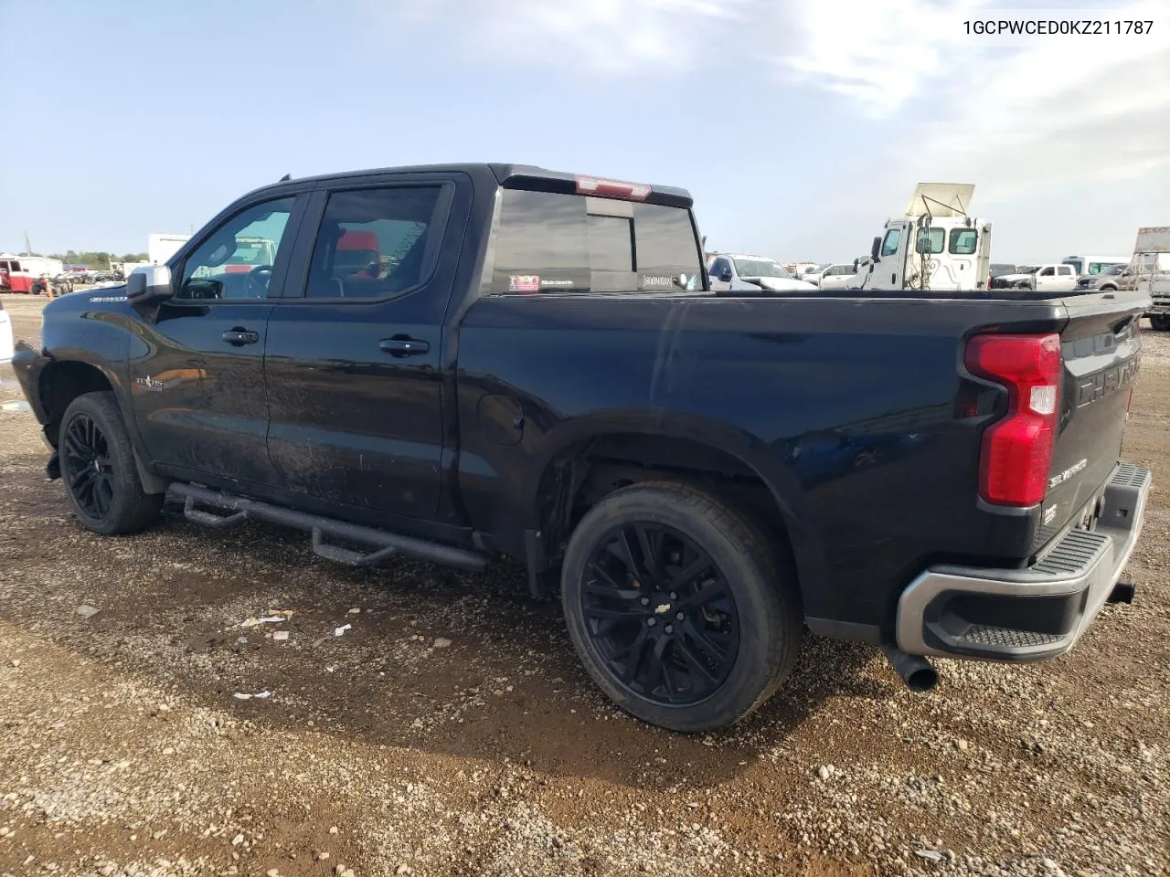 2019 Chevrolet Silverado C1500 Lt VIN: 1GCPWCED0KZ211787 Lot: 79340754