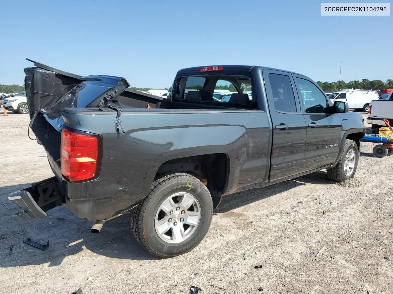 2019 Chevrolet Silverado Ld C1500 Lt VIN: 2GCRCPEC2K1104295 Lot: 79430034