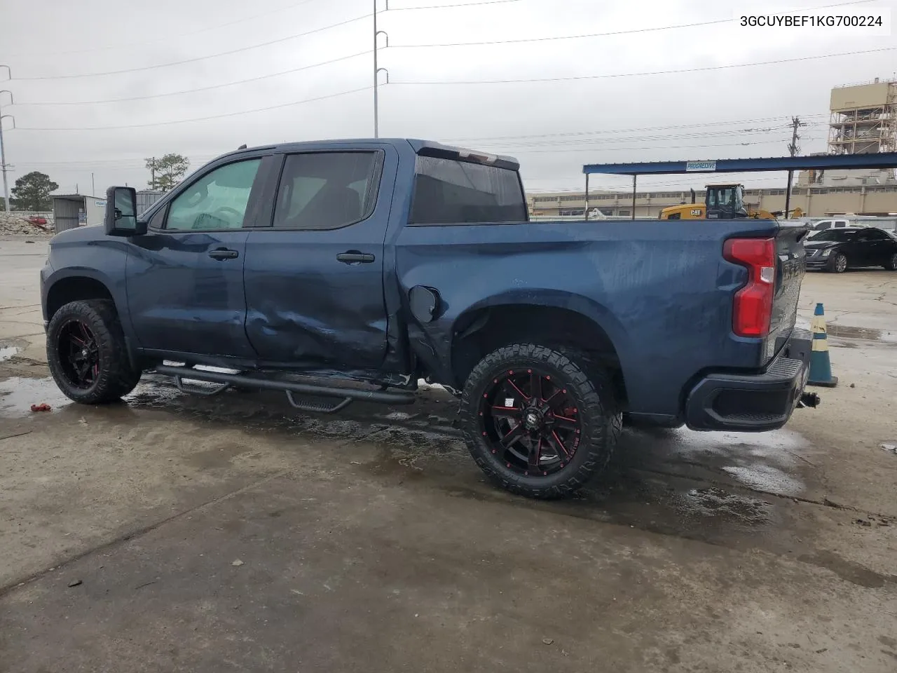 2019 Chevrolet Silverado K1500 Custom VIN: 3GCUYBEF1KG700224 Lot: 79436234