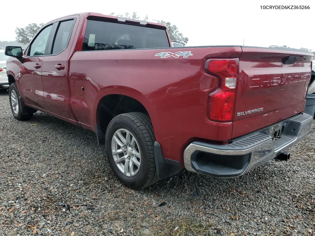 2019 Chevrolet Silverado K1500 Lt VIN: 1GCRYDED6KZ365266 Lot: 79518504