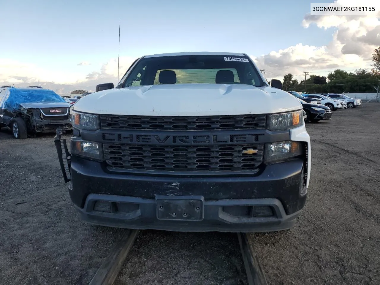 2019 Chevrolet Silverado C1500 VIN: 3GCNWAEF2KG181155 Lot: 79665624