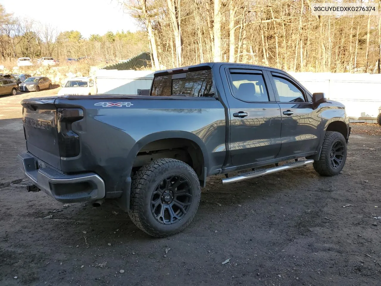 2019 Chevrolet Silverado K1500 Lt VIN: 3GCUYDEDXKG276374 Lot: 79750764