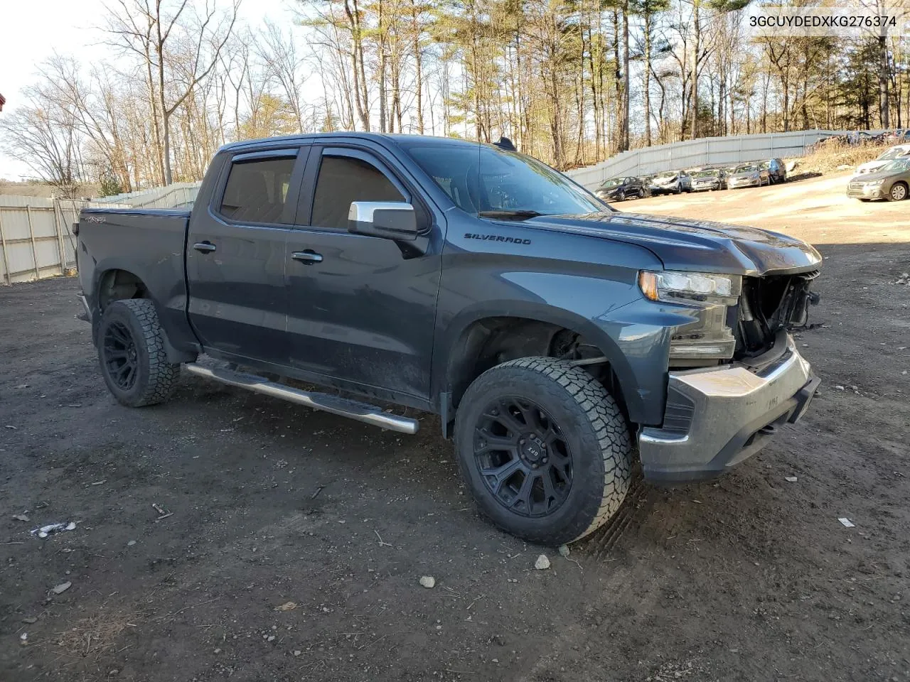 2019 Chevrolet Silverado K1500 Lt VIN: 3GCUYDEDXKG276374 Lot: 79750764