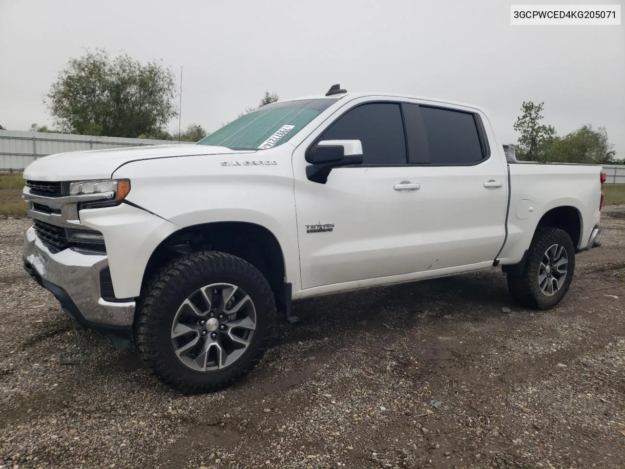 2019 Chevrolet Silverado C1500 Lt VIN: 3GCPWCED4KG205071 Lot: 79977274