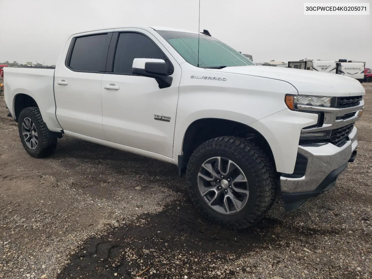 2019 Chevrolet Silverado C1500 Lt VIN: 3GCPWCED4KG205071 Lot: 79977274