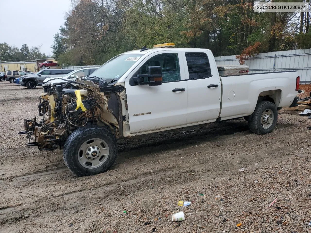 2019 Chevrolet Silverado C2500 Heavy Duty VIN: 2GC2CREG1K1230874 Lot: 80387254