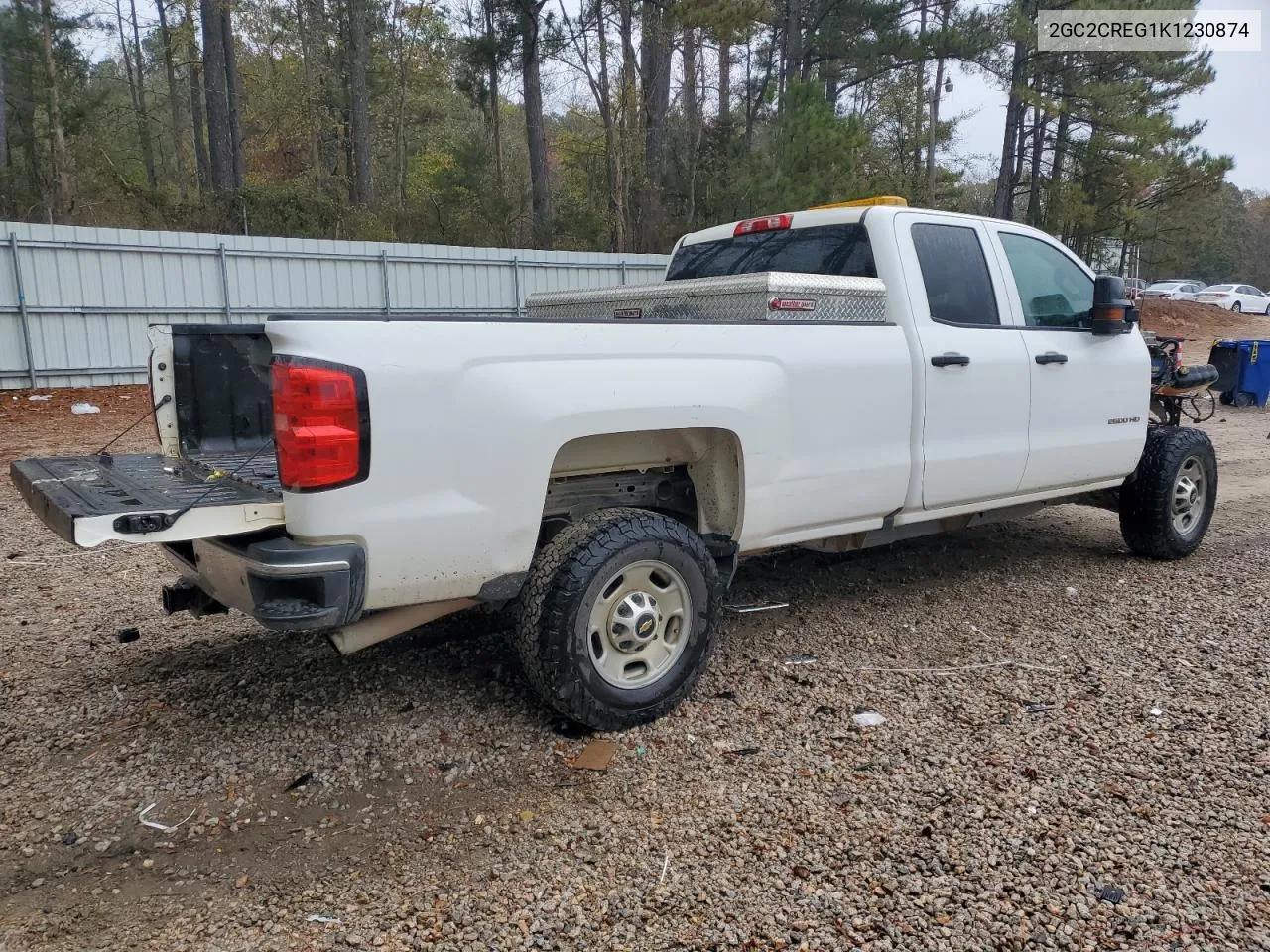 2019 Chevrolet Silverado C2500 Heavy Duty VIN: 2GC2CREG1K1230874 Lot: 80387254