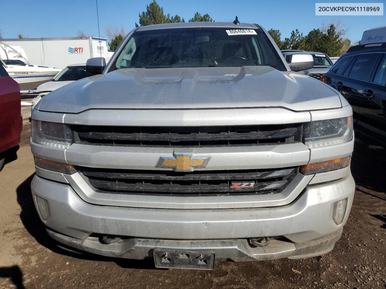 2019 Chevrolet Silverado Ld K1500 Lt VIN: 2GCVKPEC9K1118969 Lot: 80640814